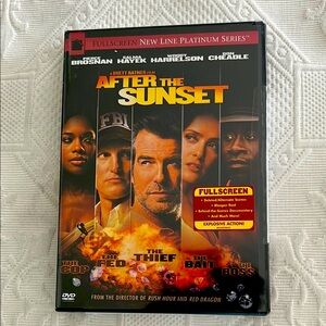 “AFTER THE SUNSET” DVD—BRAND NEW IN UNOPENED WRAPPING